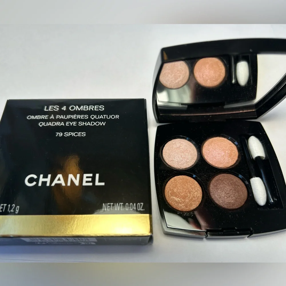 NWT🌷Chanel LES 4 OMBRES Multi-Effect Quadra Eyeshadow in “79 Spices”